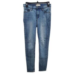 Free People UO 61855-16515125 Light Wash High Rise Stretch Ankle Skinny Size W26